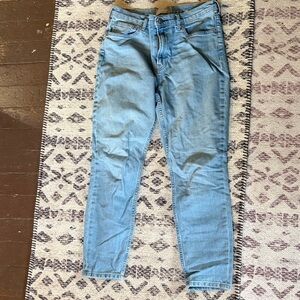 Everlane Women's Boot Cut Jeans - Light Blue